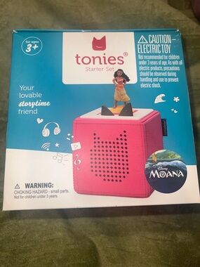 Brand new Tonies Disney Moana starter set
